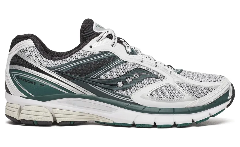 SAUCONY ProGrid Guide 7 “White / Pine” (S70936-8)