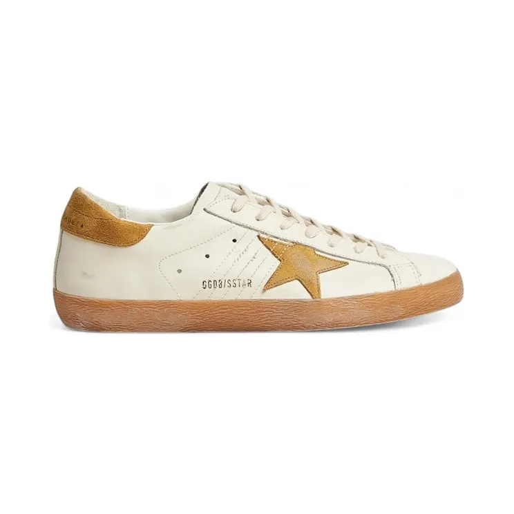 Golden Goose Super-Star White Ocra Gum (GMF00101.F007522.12277)