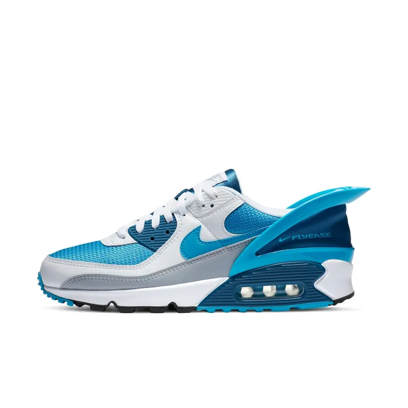 Nike Air Max 90 Flyease Laser Blue White/White-Industrial Blue-Laser Blue (CZ4270-100)