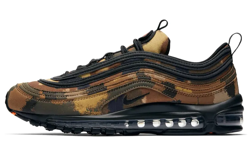Nike Air Max 97 Premium QS Country Camo Pack – Italy “Ale Brown / Cargo Khaki / Mushroom / Black” (AJ2614-202)