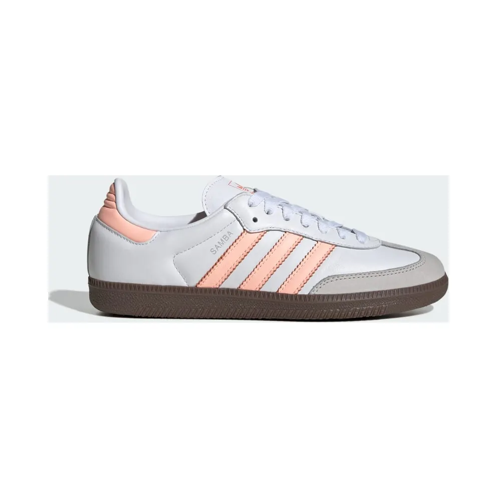 Adidas Samba OG Cloud White / Clear Orange / Semi Coral (JH5687)