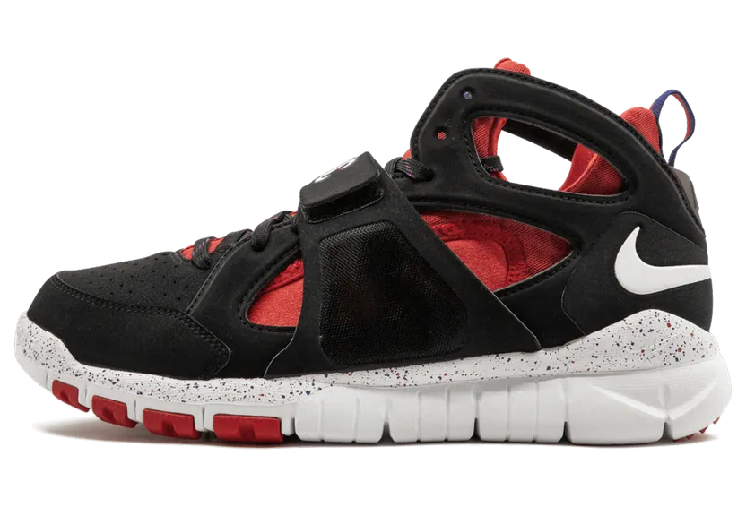 Nike Huarache Free Shield “BLACK/RED” (559599-016)