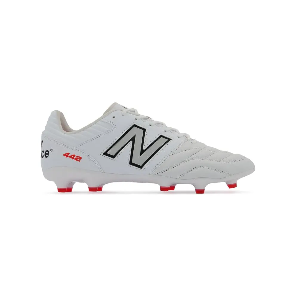 New Balance 442 Pro FG v2 White Red Black (MS41FMWT)