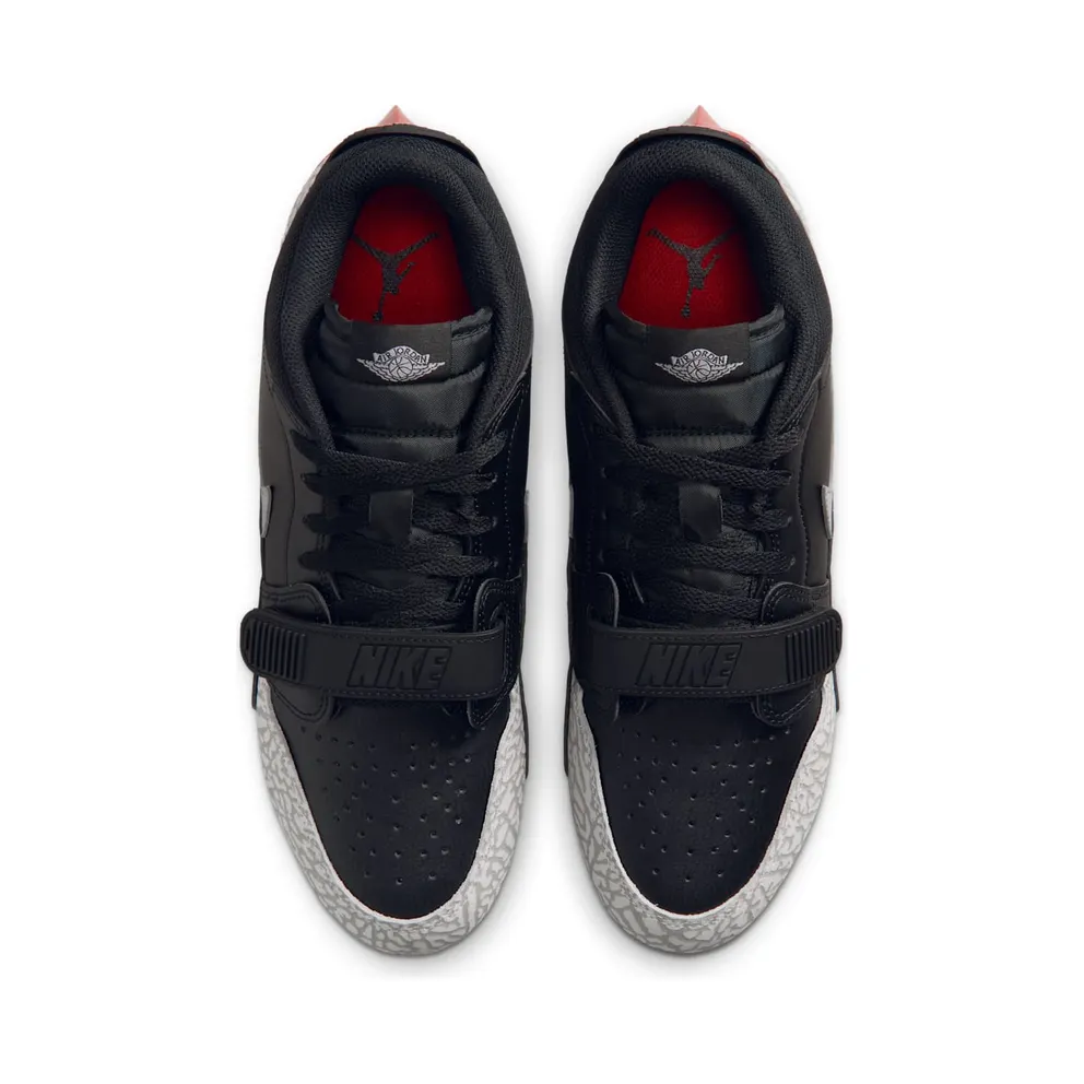 Legacy 312 Low TD – “Black / White / Varsity Red / Cement Grey” (IM3100-001)