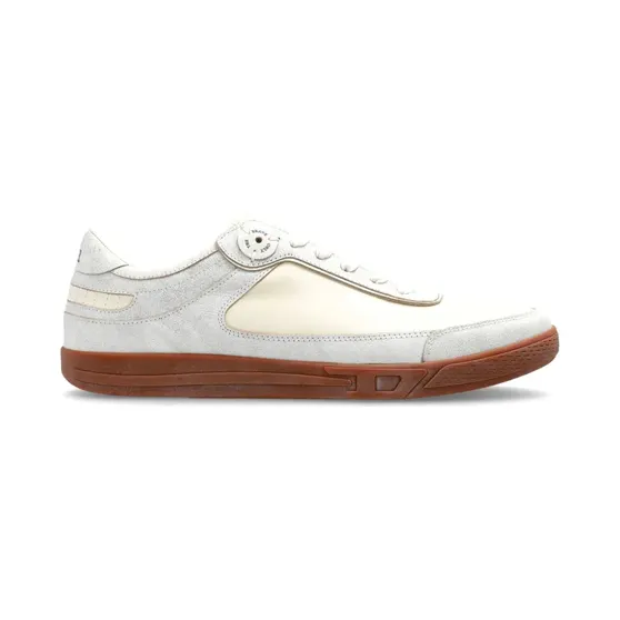 Diesel S-D-COFFEE leather sneakers – Beige (Y03903P7733)