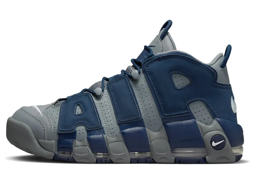 Nike Air More Uptempo ‘Hoyas’ – “Cool Grey / Midnight Navy / White” (921948-003)