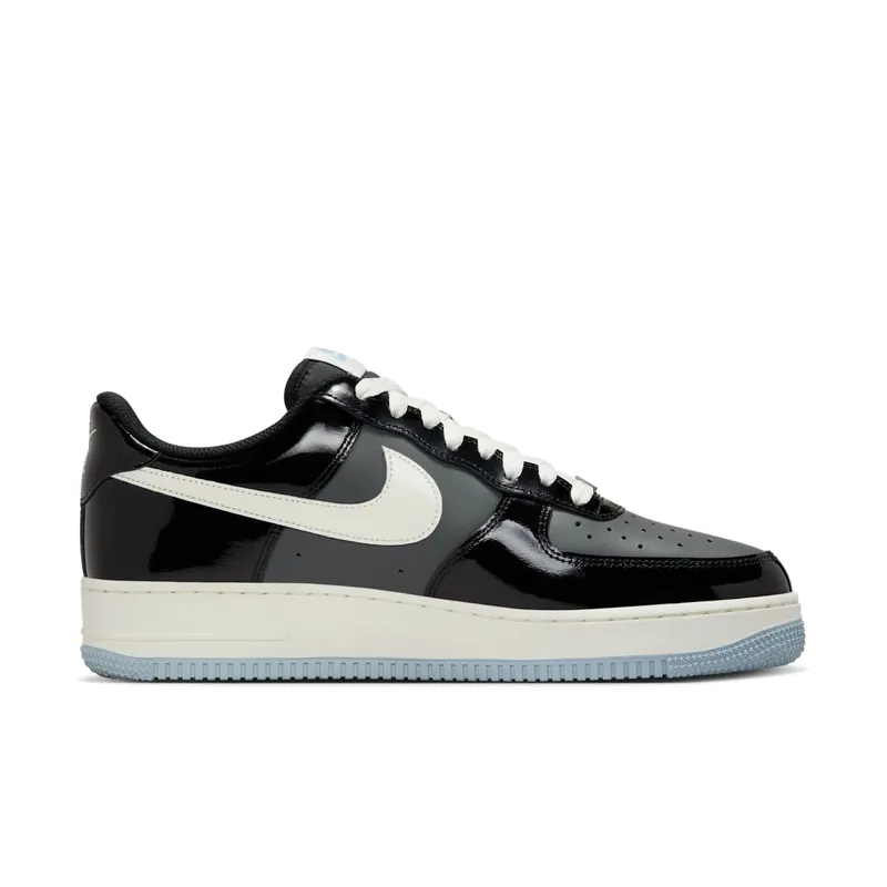 Nike Air Force 1 Low “Black Iron Grey Patent” (IB7676-001)