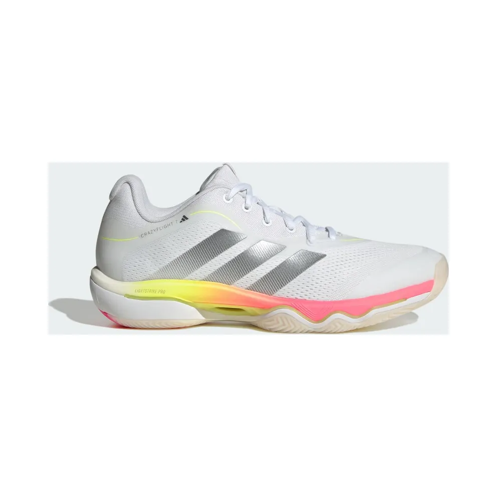 Adidas CRAZYFLIGHT 7 Cloud White / Iron Metallic / Solar Turbo (IH7270)