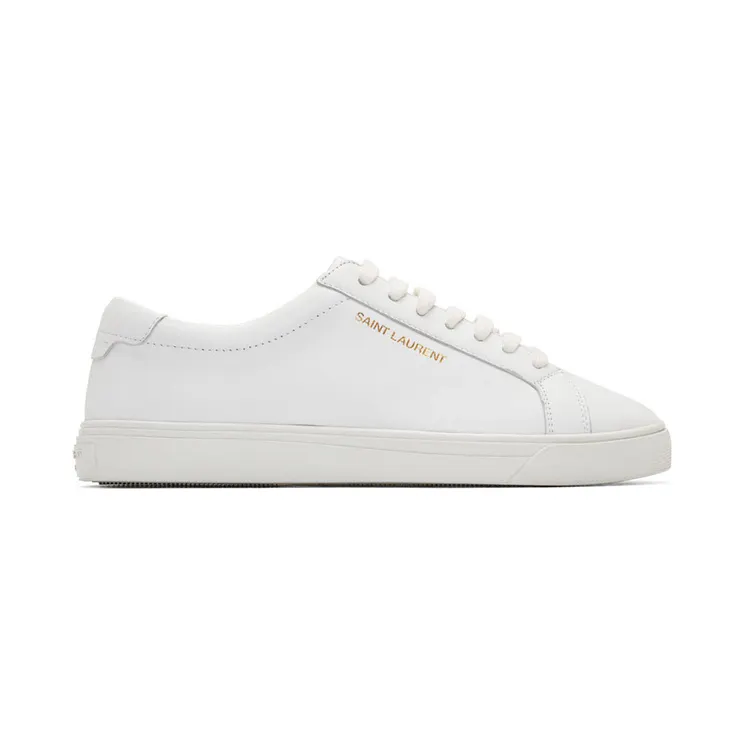 Saint Laurent White Andy Sneakers (606831 0M500)