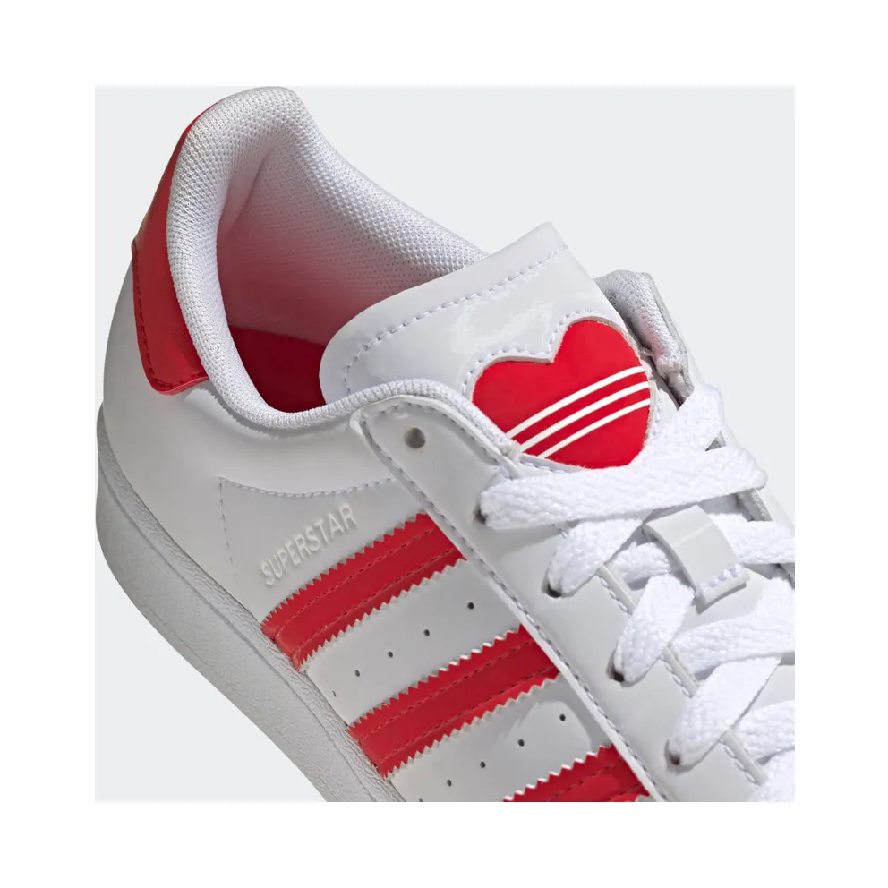 adidas Superstar Cloud White / Vivid Red / Cloud White (FY2569)
