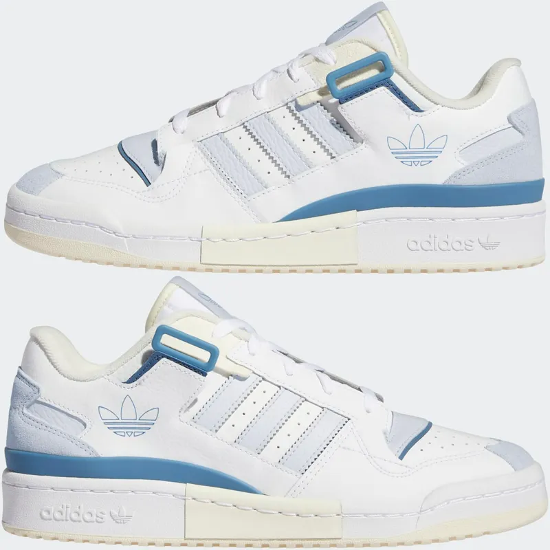 Adidas Forum Exhibit Low Cloud White / Sky Tint / Cream White (GW6348)
