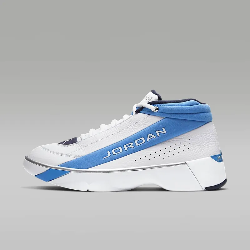 Jordan Team Showcase UNC White/White-University Blue-Midnight Navy (CD4150-104)