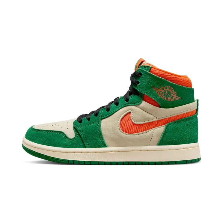 Air Jordan 1 High Zoom CMFT 2 “Pine Green / Muslin / Black / Orange Blaze” (DV1305-308)