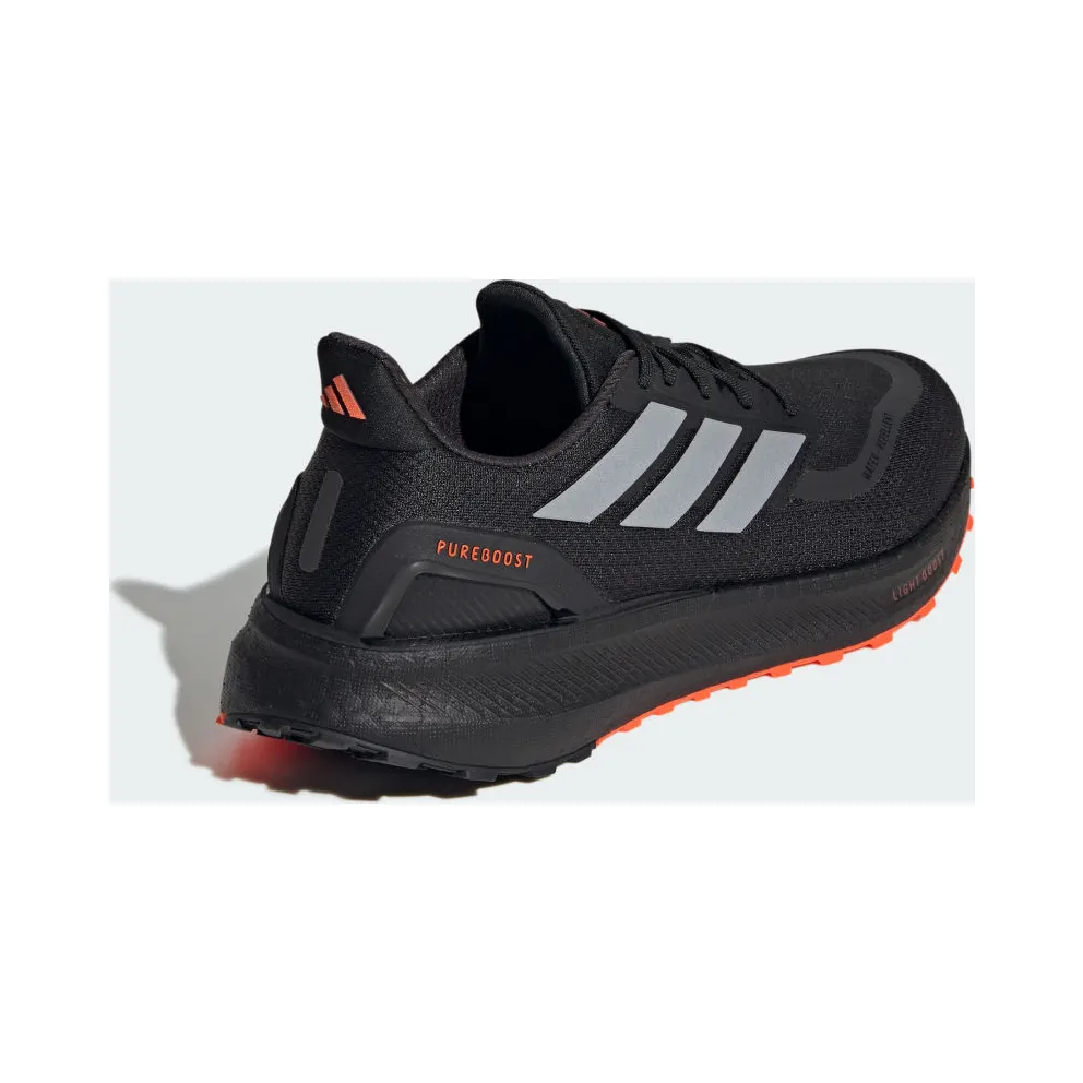 Adidas Pureboost 5 Running Shoes Core Black / Impact Orange / Core Black (JR7675)