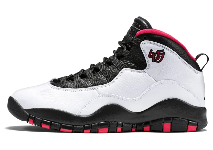 Air Jordan 10 Double Nickel “White / True Red / Black” (310805-102)