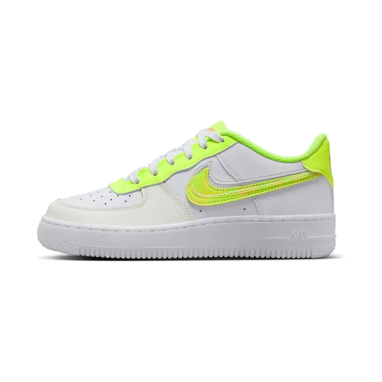 Nike Air Force 1 Low LV8 Acid Wash “White / Volt / Pink Glow / Multi-Colour” (DV1680-100)