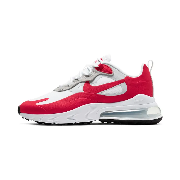 Nike Air Max 270 React ‘Air Max 1’ White/University Red/Neutral Grey/Black (CW2625-100)