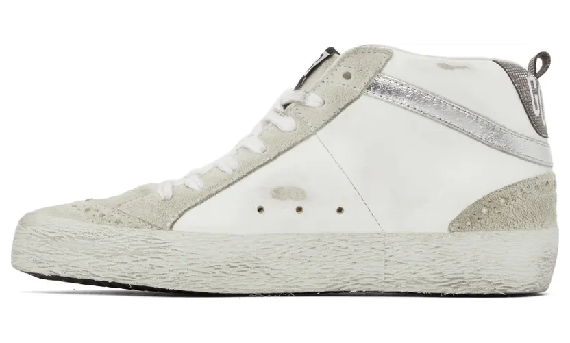 Golden Goose Glitter Mid Star “White” (F00122.F002259.10417) (3)