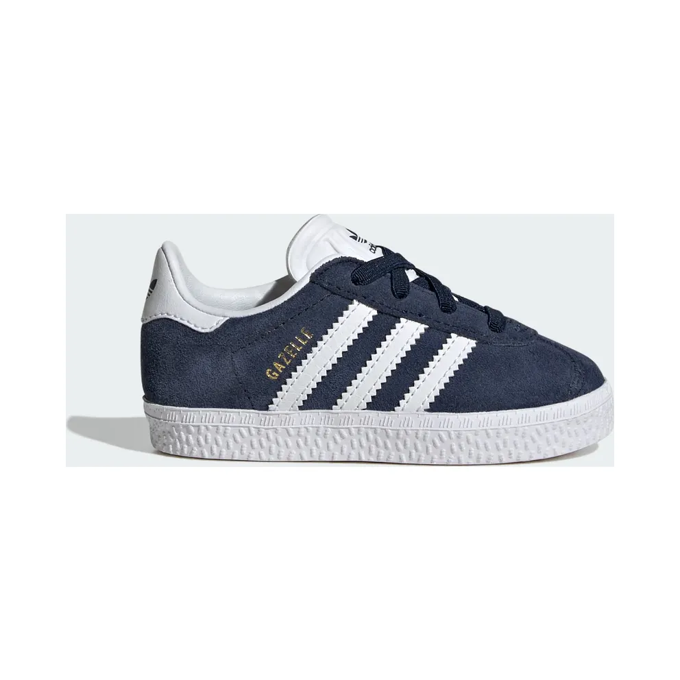 Adidas Gazelle Comfort Closure with Elastische Veters Kids Collegiate Navy / Cloud White / Cloud White (IH0337)