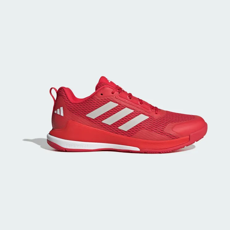 Adidas Novaflight 2 Indoor Pure Ruby / Zero Metalic / Cloud White (IH5553)