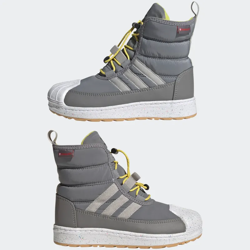 Adidas Superstar 360 Boots Grey Three / Grey Two / Impact Yellow (GW4715)