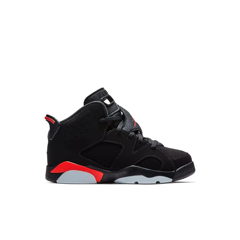 Jordan 6 Retro Black Infrared 2019 (PS) Black/Infrared (384666-060)
