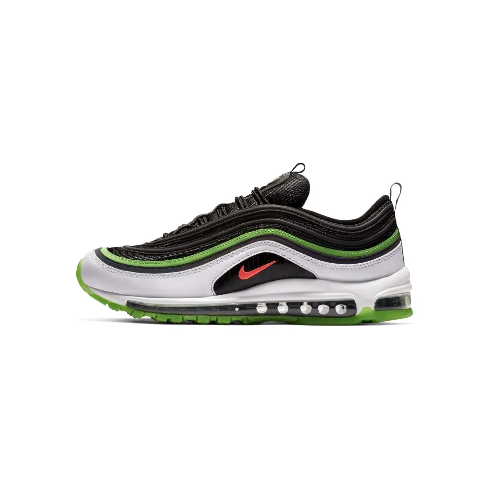 Nike Air Max 97 Dallas Home Black/Bright Crimson-White-Rage Green (CD7788-001)