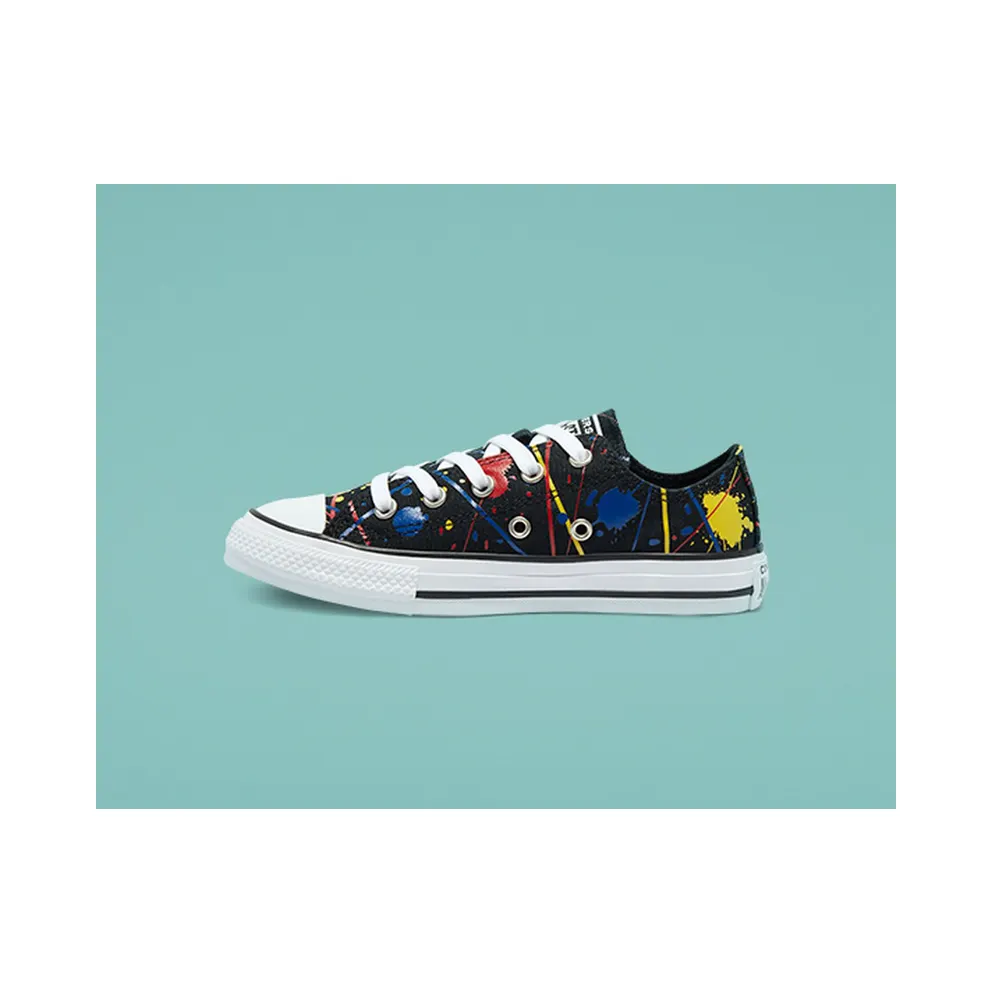 Converse Paint Splatter Chuck Taylor All Star Low Top Black/multi/White (671908C)
