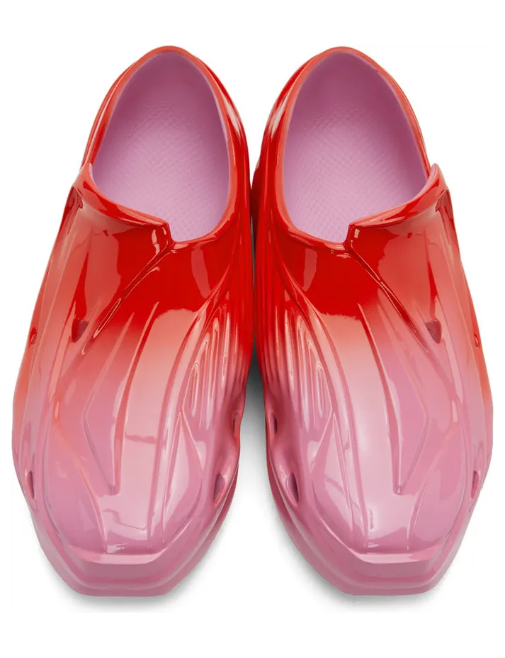 1017 ALYX 9SM Red & Pink Mono Slip-On Sneakers (AAUSN0028OT01.CS22) (5)