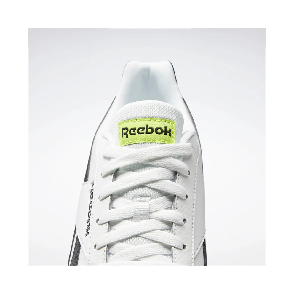 Reebok Royal Glide Ripple Clip Pure Grey 1 / Core Black / Acid Yellow