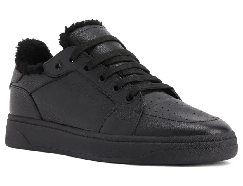 Giuseppe Zanotti Gz94 Sneakers aus Shearling – Schwarz (RU50009001)