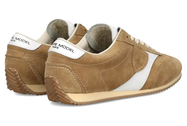 Philippe Model Low Panel “Brown/White” (PNLD D007) (3)