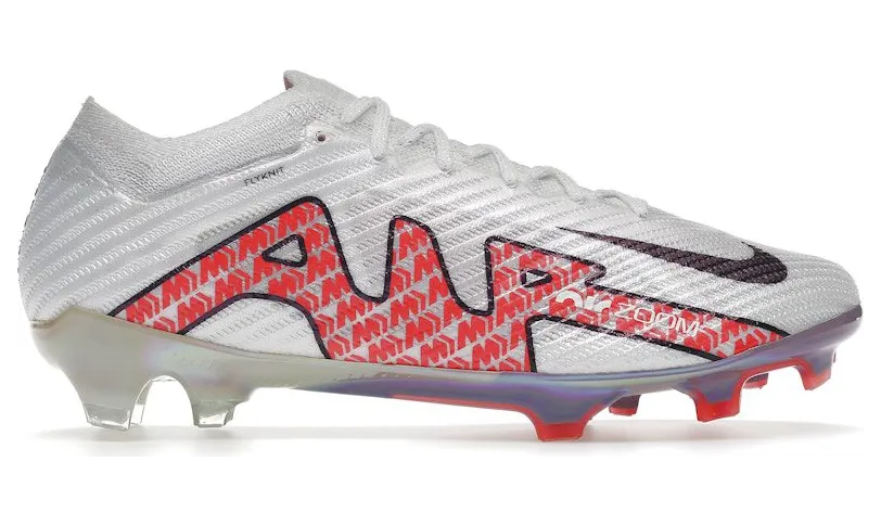 Nike Zoom Mercurial Vapor 15 Elite FG White Bright Crimson (DJ4978-101)