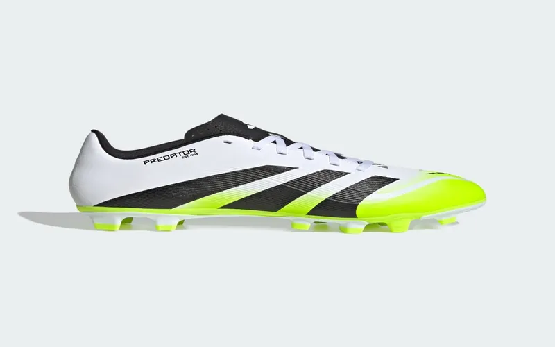 adidas Predator Club FG/MG Cloud White Core Black Lucid Lemon (JH8847)