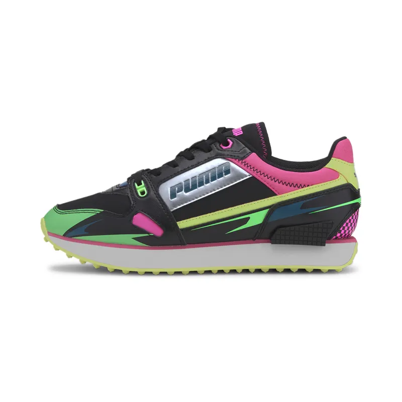 Puma Mile Rider Sunny Getaway Black/Green (373443-02)