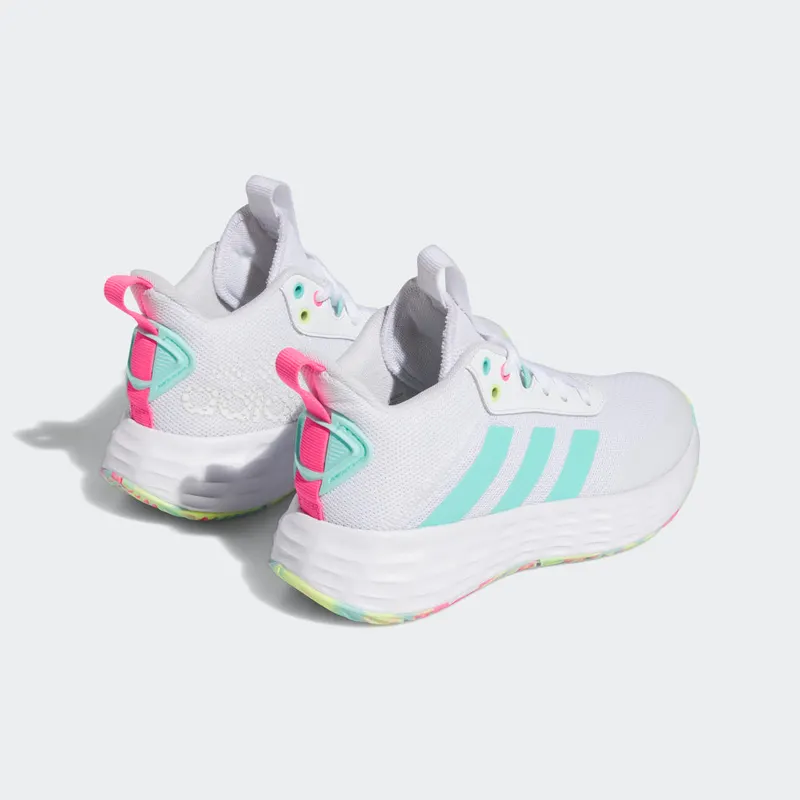 adidas Ownthegame 2.0 Cloud White / Flash Aqua / Lucid Pink (IF2696)