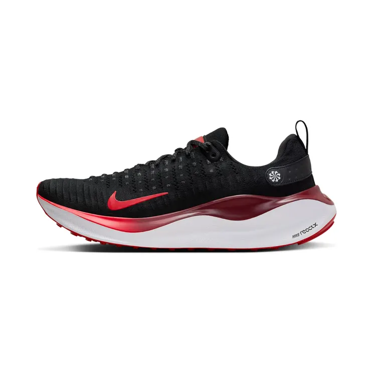 Nike ReactX Infinity Run 4 “Black / Team Red / White / Fire Red” (DR2665-007)