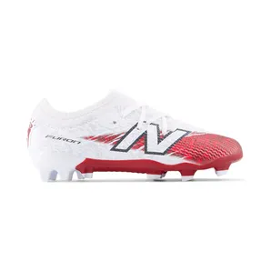 NEW BALANCE BUKAYO SAKA x FURON TEAM JNR FG V8 “White / Burgundy / Silver” (SJF3FBSC)