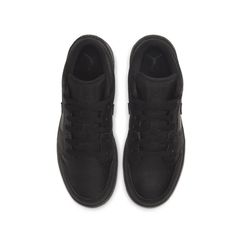 Air Jordan 1 Low Older Kids’ Black (553560-091)