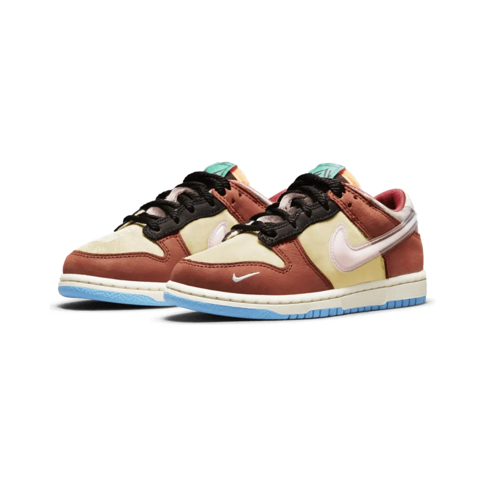 Nike Dunk Low Social Status Free Lunch Chocolate Milk (PS) (DM3349-700)