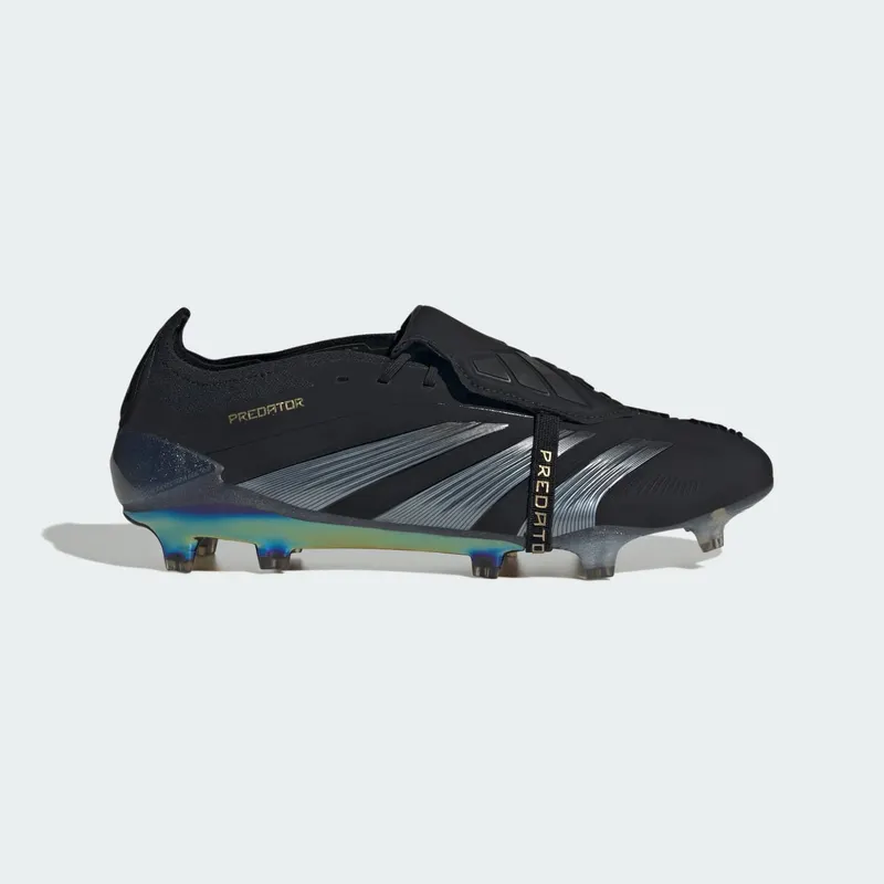 adidas Predator Elite Foldover Tongue FG Core Black Carbon Gold Metallic (IF6444)
