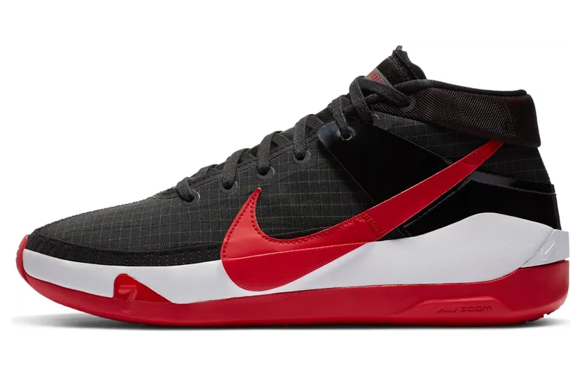 Nike KD 13 ‘Bred’ Black/Black/White/University Red (CI9948-002)