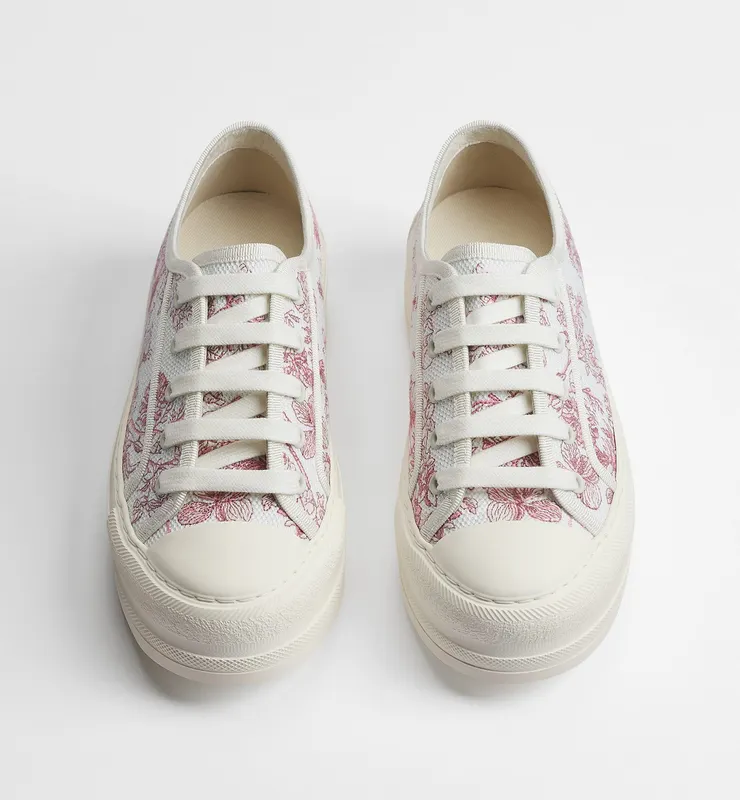 Dioriviera Walk’n’Dior-sneaker met plateauzool (KCK545TJW-S62W) (2)