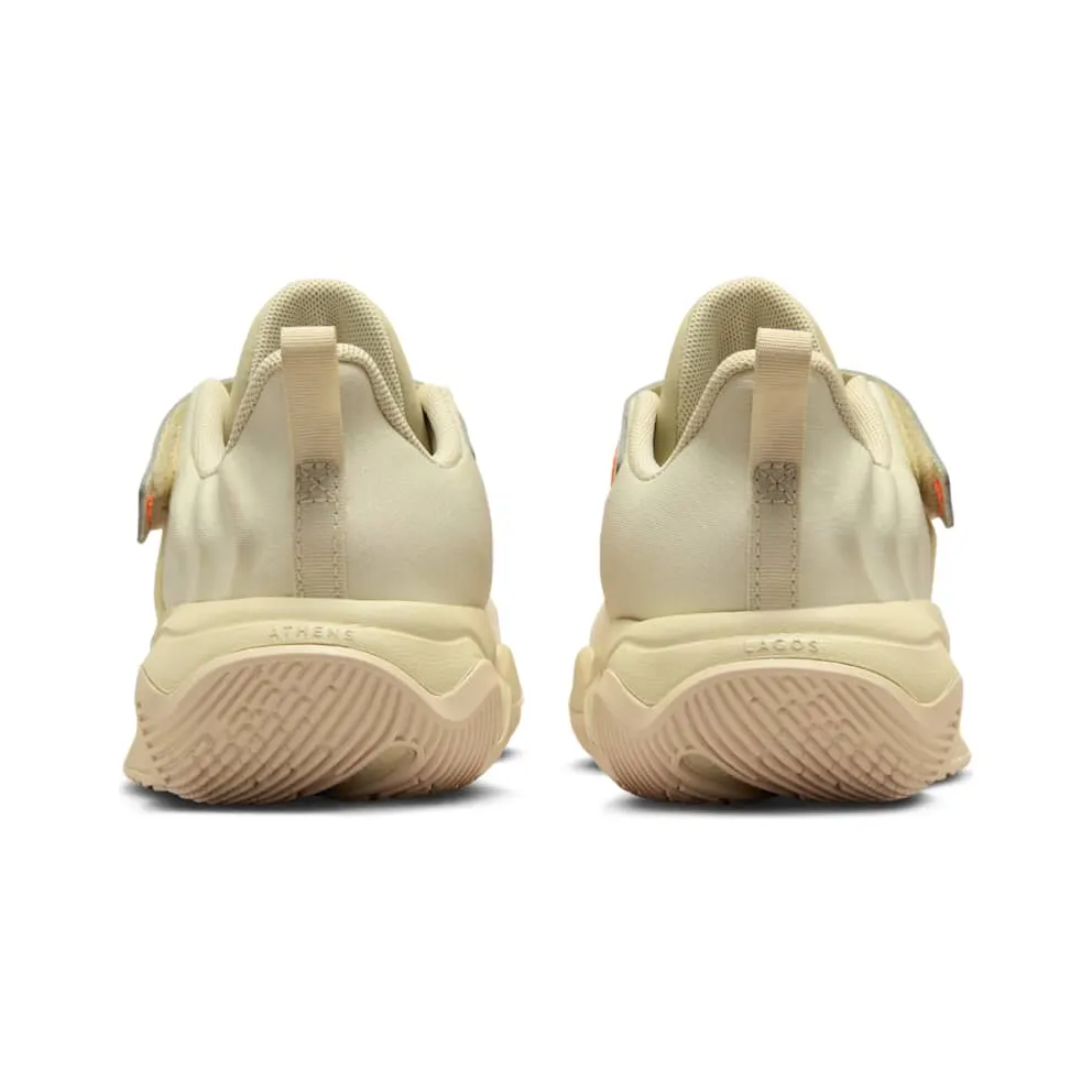 Nike Giannis Immortality 4 Light Khaki Alabaster Total Orange White (FZ6733-200)