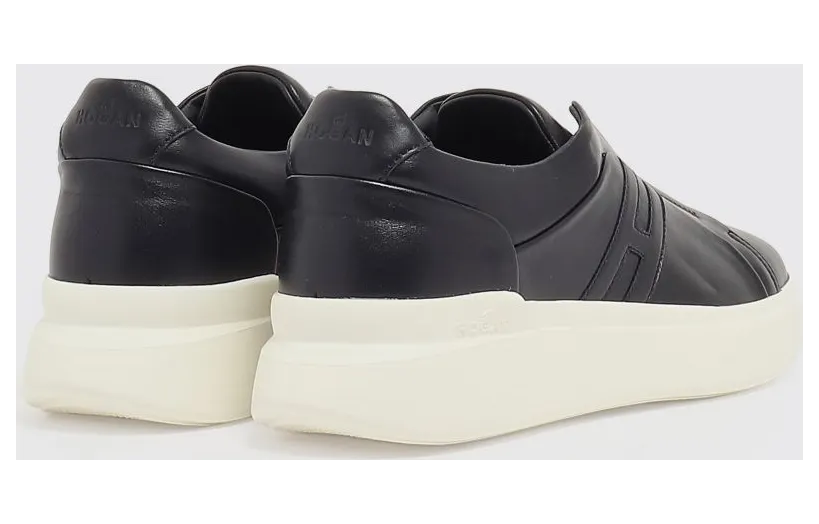 Hogan H580 Nappa Leather Sneakers Navy (HXM5800BE00LE9U801) (2)
