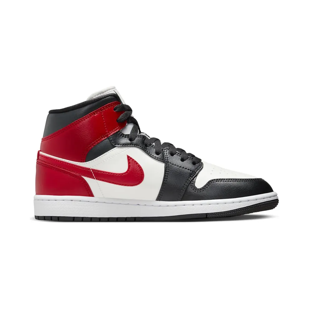 AIR Jordan 1 MID “Black Toe” (BQ6472-160)