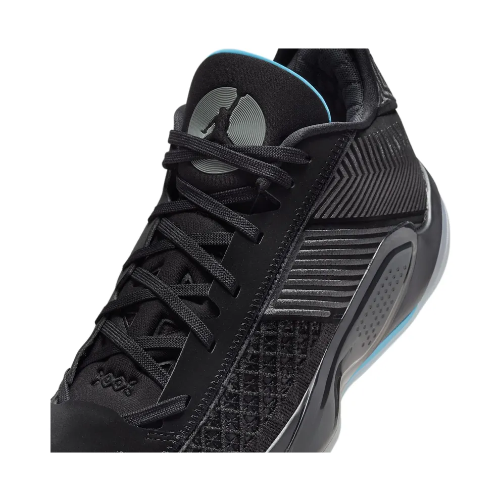 Jordan 38 Low Black Gamma Blue (Translucent Sole) (FD2326-004)