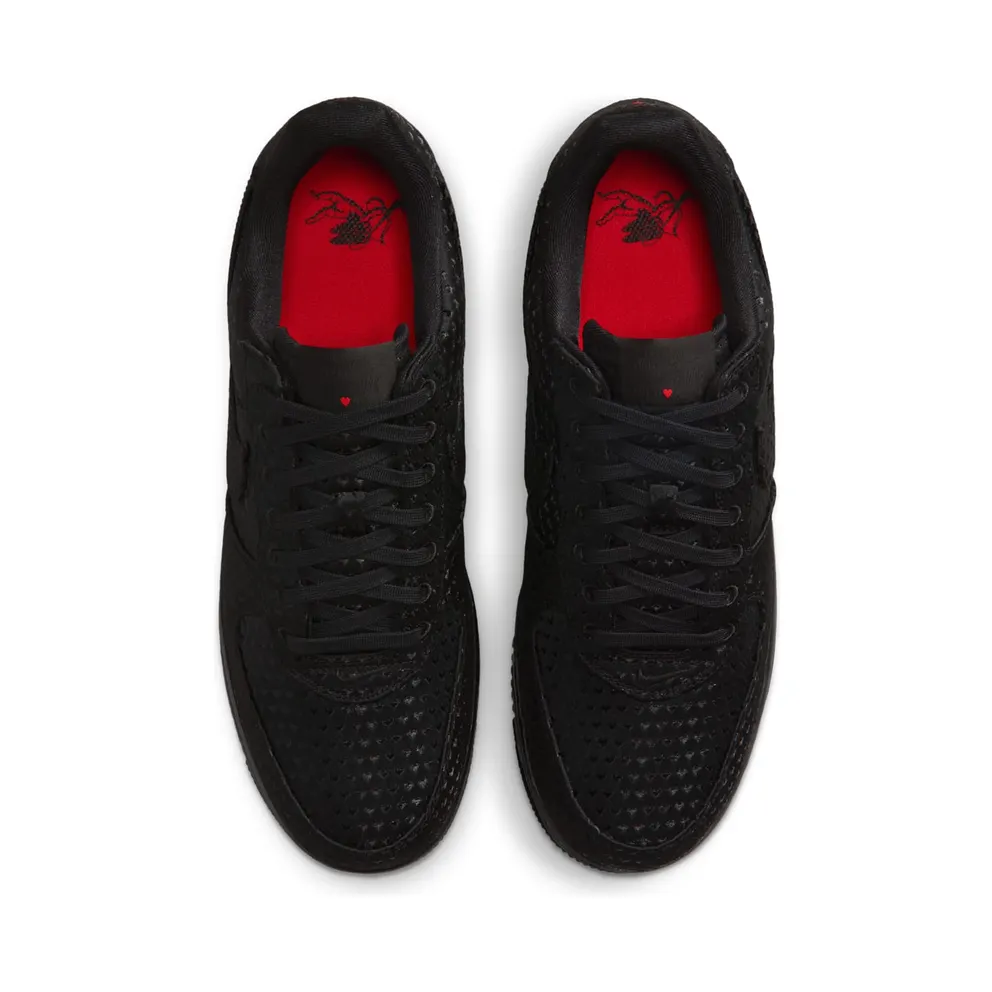 Nike Air Force 1 “Valentine’s Day – Triple Black (2026)” (IB6836-001)