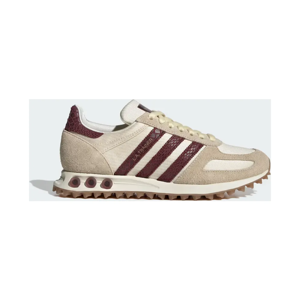 adidas LA Trainer OG “Warm Vanilla / Shadow Red / Gold Metallic” (KK2445)