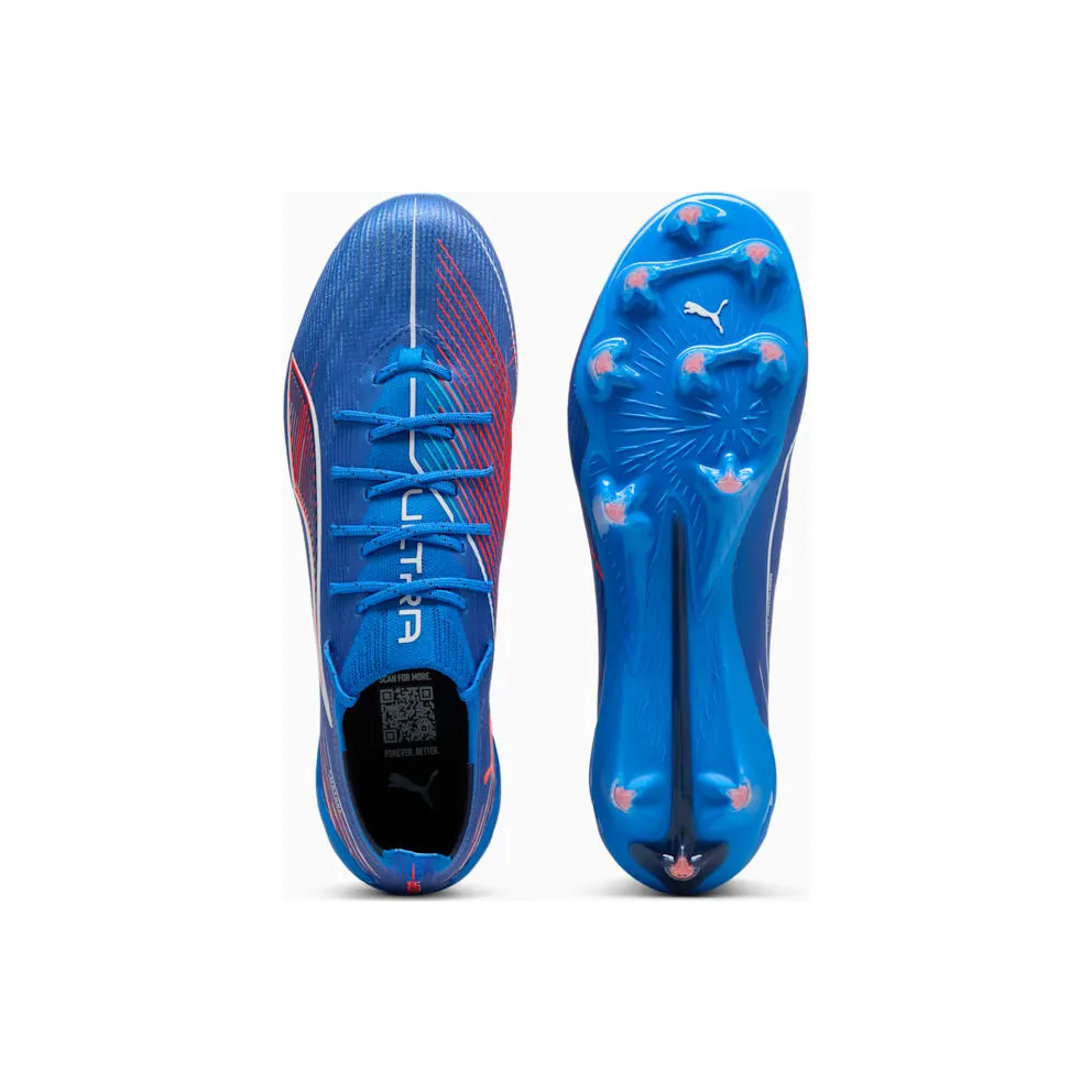Puma Ultra 6 Ultimate FG Ultra Blue White Glowing Red (108557-01)